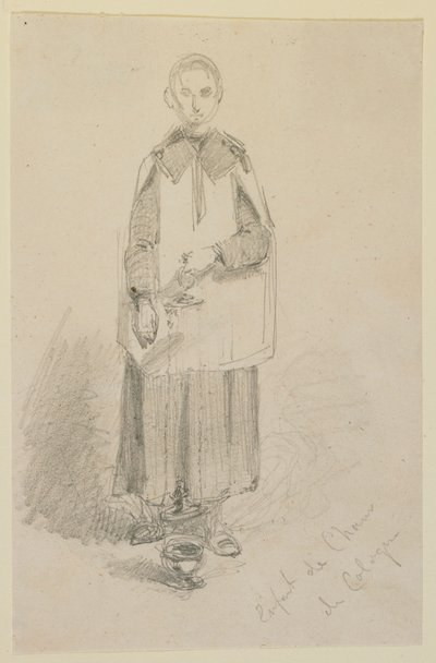 Kölni Kórusfiú alkotó: James Abbott McNeill Whistler
