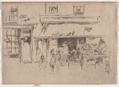 Exeter utca alkotó: James McNeill Whistler