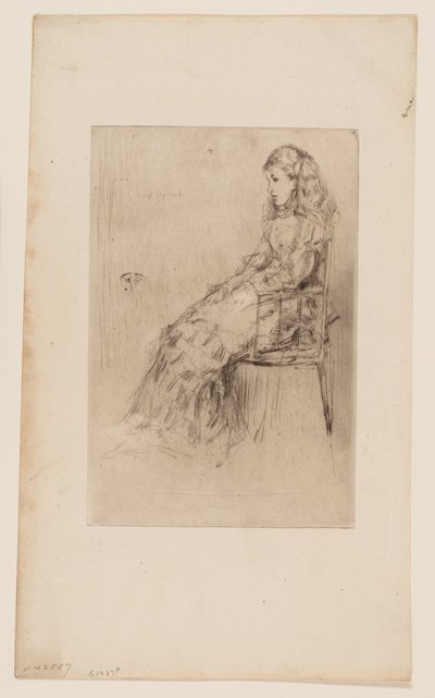 Fanny Leyland alkotó: James Abbott McNeill Whistler