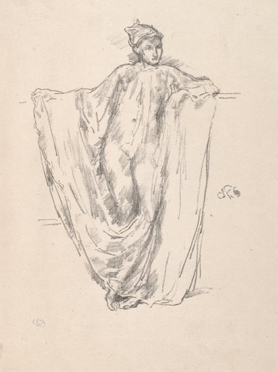 Alaktanulmány alkotó: James McNeill Whistler