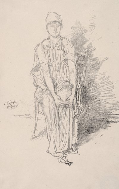 Alaktanulmány alkotó: James McNeill Whistler