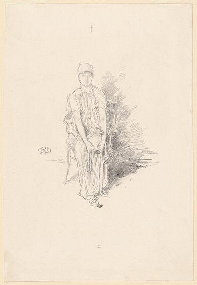 ábra Tanulmány a színekben alkotó: James Abbott McNeill Whistler