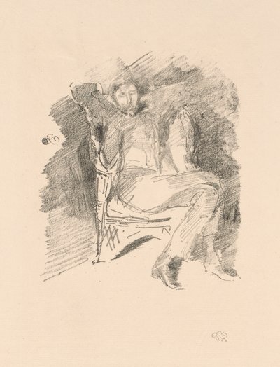 Tűzfény: Joseph Pennell, No. 1 alkotó: James McNeill Whistler