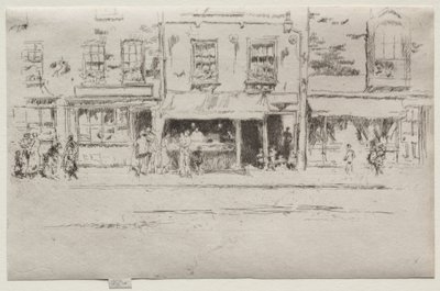 Halbolt, Chelsea alkotó: James McNeill Whistler