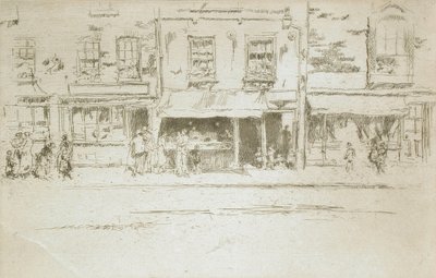 Halbolt, Chelsea alkotó: James McNeill Whistler