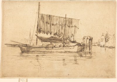 Halászhajó alkotó: James McNeill Whistler