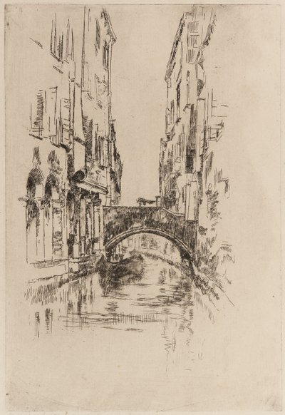 Libegő a híd alatt alkotó: James Abbott McNeill Whistler