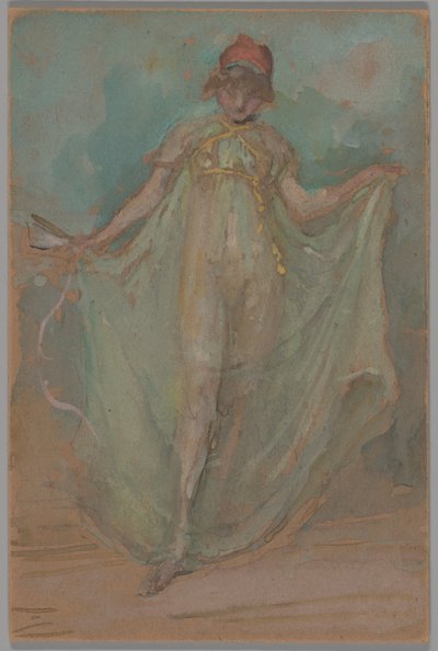 Zöld és kék: A táncos alkotó: James McNeill Whistler