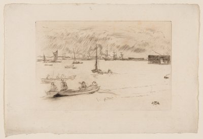 Greenhithe alkotó: James Abbott McNeill Whistler