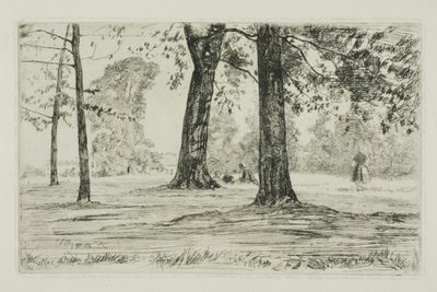 Greenwich Park alkotó: James Abbott McNeill Whistler