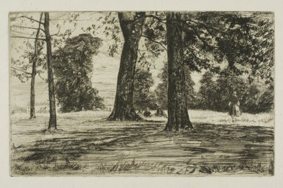 Greenwich Park alkotó: James Abbott McNeill Whistler