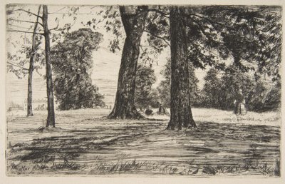 Greenwich Park alkotó: James McNeill Whistler