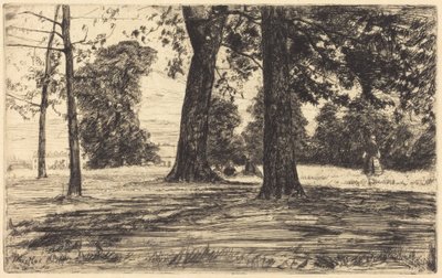 Greenwich park alkotó: James McNeill Whistler