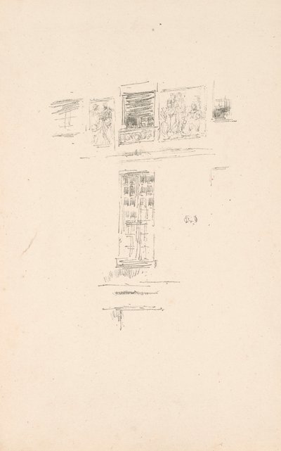 Hôtel Colbert, Windows alkotó: James McNeill Whistler