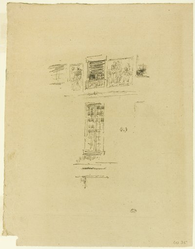 Hôtel Colbert, Windows alkotó: James Abbott McNeill Whistler