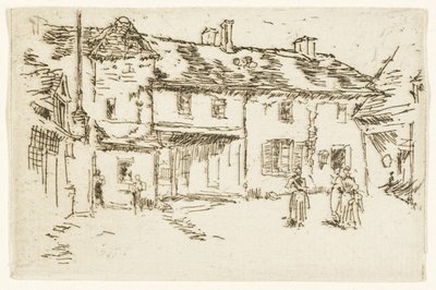 Hotel de la Promenade, Loches alkotó: James Abbott McNeill Whistler