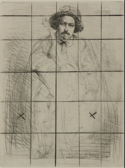 J. Becquet, szobrász alkotó: James Abbott McNeill Whistler