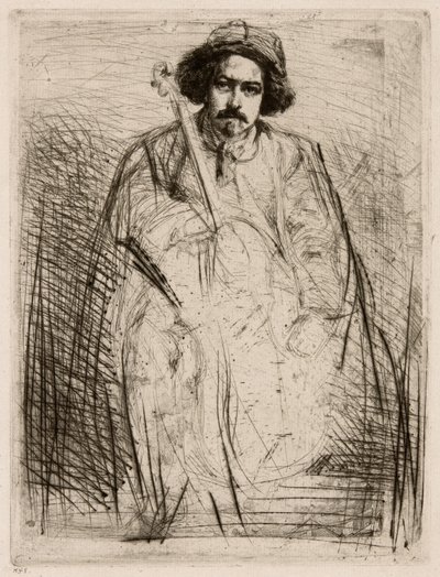 J. Becquet, szobrász alkotó: James Abbott McNeill Whistler