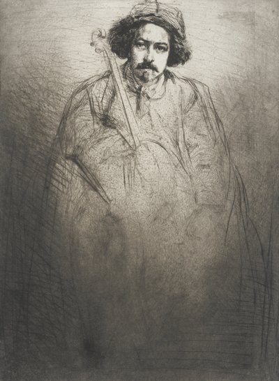 J. Becquet, szobrász alkotó: James McNeill Whistler