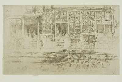 Zsidó negyed, Amszterdam alkotó: James McNeill Whistler