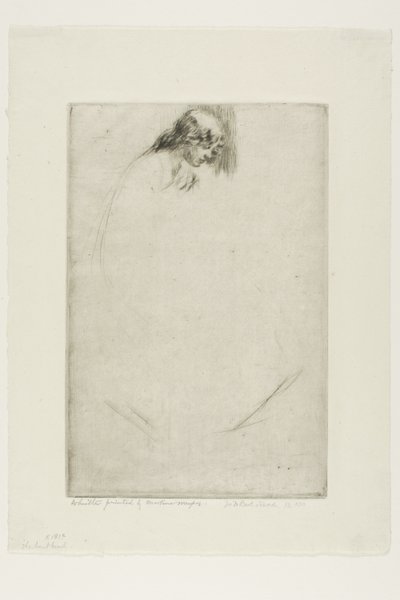 Jo hajlott feje alkotó: James McNeill Whistler