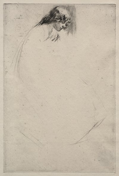 Jo hajlított feje alkotó: James McNeill Whistler