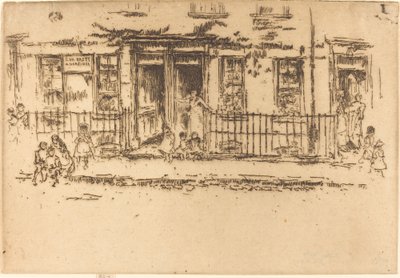 Justice Walk – Chelsea alkotó: James Abbott McNeill Whistler