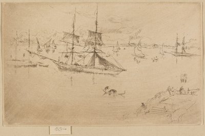 Lagúna - Dél alkotó: James Abbott McNeill Whistler