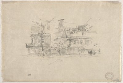 Lindsay Row, Chelsea alkotó: James McNeill Whistler