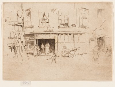 Kis udvar alkotó: James Abbott McNeill Whistler
