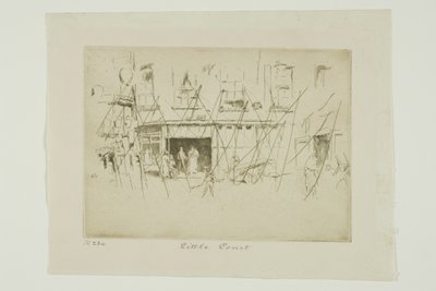 Kis udvar alkotó: James Abbott McNeill Whistler