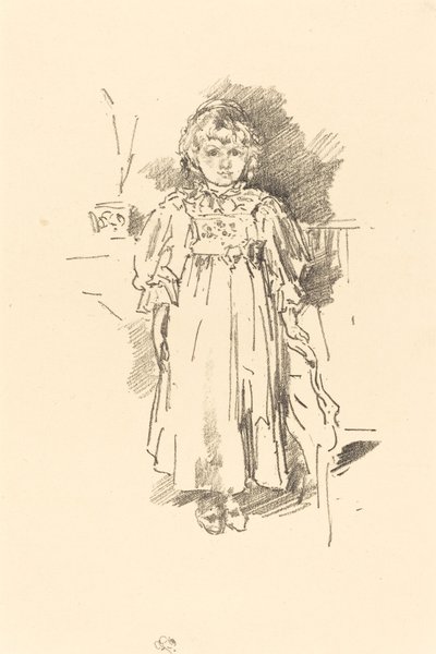 Kis Evelyn alkotó: James Abbott McNeill Whistler