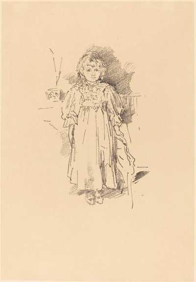 Kis Evelyn alkotó: James Abbott McNeill Whistler