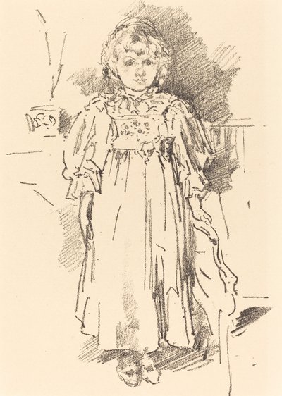 Kis Evelyn alkotó: James Abbott McNeill Whistler