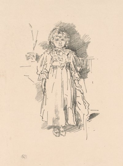 Kis Evelyn alkotó: James Abbott McNeill Whistler
