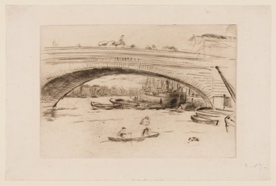 London-híd alkotó: James Abbott McNeill Whistler
