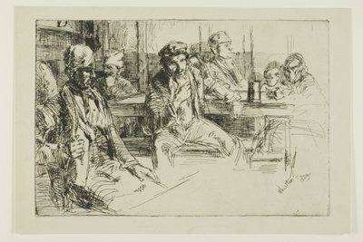 Longshore Men alkotó: James Abbott McNeill Whistler