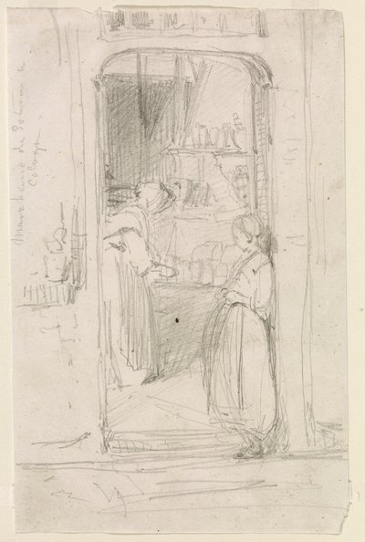 Tökkereskedő kölniben alkotó: James Abbott McNeill Whistler