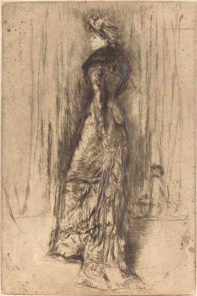 Maud, állva alkotó: James Abbott McNeill Whistler