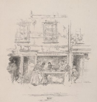 Maunder halboltja, Chelsea alkotó: James McNeill Whistler