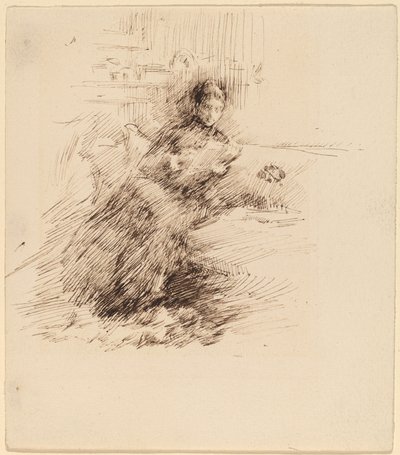 Cumberlege kisasszony alkotó: James Abbott McNeill Whistler
