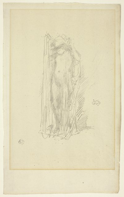Modell Draping alkotó: James Abbott McNeill Whistler