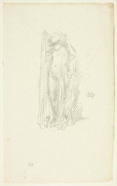 Modell Draping alkotó: James Abbott McNeill Whistler