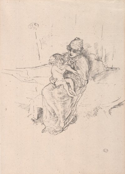 Anya és gyermeke, No. 1 alkotó: James McNeill Whistler