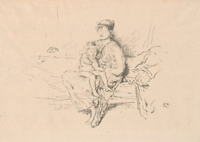 Anya és gyermeke, No. 2 alkotó: James McNeill Whistler
