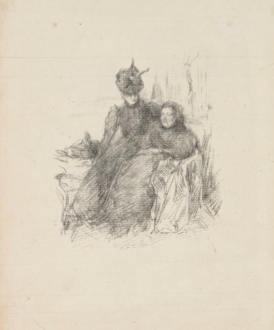 Anya és lánya alkotó: James McNeill Whistler
