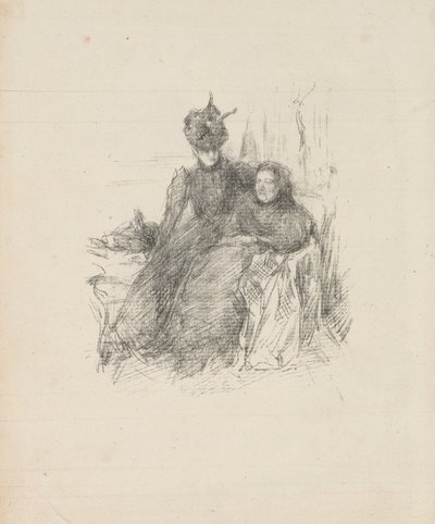 Anya és lánya alkotó: James Abbott McNeill Whistler