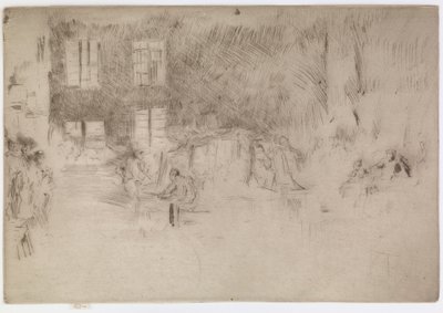 Muránói üveg kemence alkotó: James Abbott McNeill Whistler