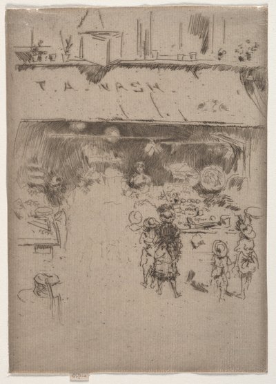 Nash gyümölcsboltja alkotó: James McNeill Whistler