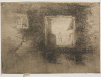 Nocturne Furnace alkotó: James McNeill Whistler
